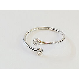 Tiffany & Co. Hoop DiaTiffany & Co. Hoop Diamond Ring Elsa Peretti