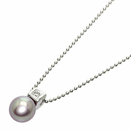 TASAKI 18K white Gold Necklace LXGQJ-828