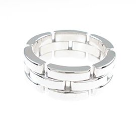 Cartier 18K white Gold Maillon Panthere Ring LXGYMK-568