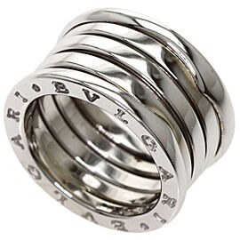 BVLGARI 18K white Gold B.zero1 Ring US 4.75 QJLXG-1351