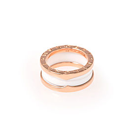 Bulgari B-Zero1 18K Rose Gold Band Ring Size 4.5