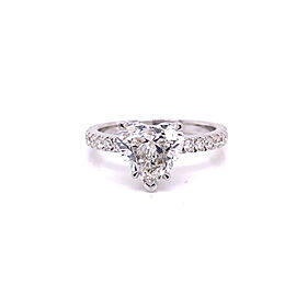 2 Carat Heart Shaped Lab Grown Diamond Engagement Ring IGI Certified