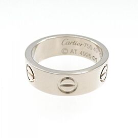 Cartier Love 18k White Gold Ring