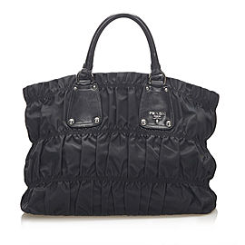 Prada Tessuto Gaufre Tote Bag