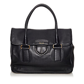 Prada City Calf Tote Bag