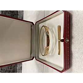 Cartier Love bracelet Yellow Gold Size 20