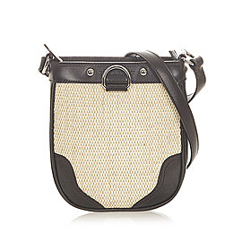 Burberry Raffia Crossbody Bag