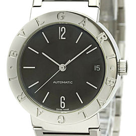 BVLGARI BVLGARI-BVLGARI Steel Automatic Mens Watch BB33SS LXGoodsLE-327