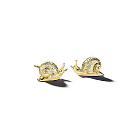 Wonderland Snail Stud Earrings