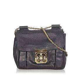 Chloe Elsie Leather Shoulder Bag