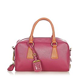 Prada Saffiano Lux Galleria Satchel