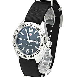 TAG HEUER Formula 1 Steel Rubber Quartz Mens Watch WAZ1015 LXGoodsLE-379