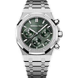 Audemars Piguet 26240ST.OO.1320ST.04 Green Dial Chronograph 50th Anniversary 2022 (Brand New)