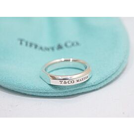 Tiffany & Co Sterling Silver Makers US 6 Ring J0173