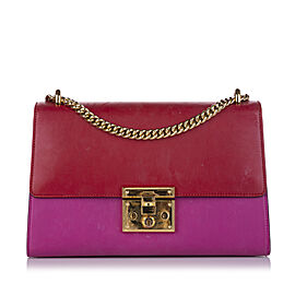 Gucci Small Padlock Leather Crossbody Bag