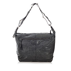 Motocross Day Leather Shoulder Bag