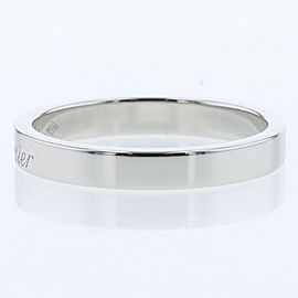 CARTIER 950 Platinum Engraved wedding Ring LXGBKT-981