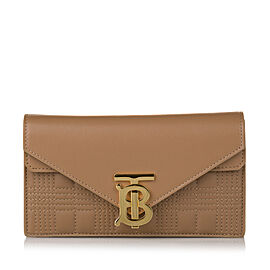 Burberry Quilted TB Leather Belt Bag