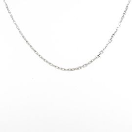 Cartier 18k White Gold link slave Necklacec LXGYMK-83