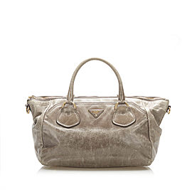 Vitello Shine Satchel