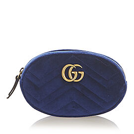 Gucci GG Marmont Velvet Belt Bag