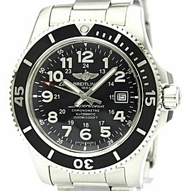 BREITLING Super Ocean II Steel Automatic Mens Watch A17392 LXGoodsLE-444