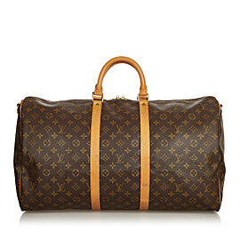 Louis Vuitton Monogram Keepall Bandouliere 55