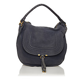 Chloe Marcie Leather Hobo Bag