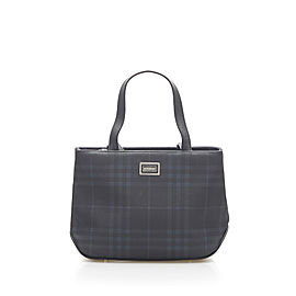 Burberry Smoke Check PVC Handbag