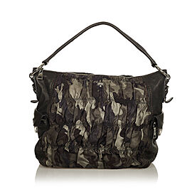 Prada Camouflage Tessuto Gaufre Tote Bag