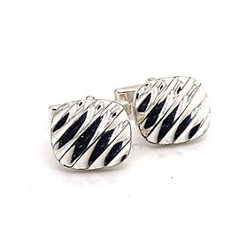 Tiffany & Co. Estate Cufflinks Sterling Silver 6.528 Gr TIF13