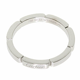 CARTIER 18k White Gold Mayon PANTHERE Ring