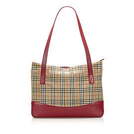 Haymarket Check Canvas Shoulder Bag