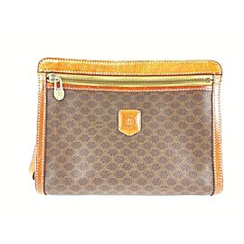 Céline Monogram Macadam Pochette Zip Pouch Cosmetic Case 1cel519