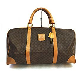 Celine Monogram Macadam Boston Duffle 857983