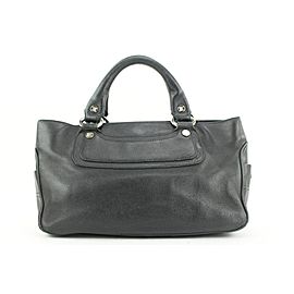 Céline Black Leather Boogie Tote Bag 21cel121