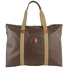 Céline XL Brown Monogram Macadam Tote bag 4CE1020