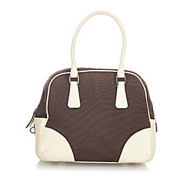 Prada Canapa Bauletto Handbag