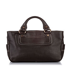 Celine Boogie Leather Handbag