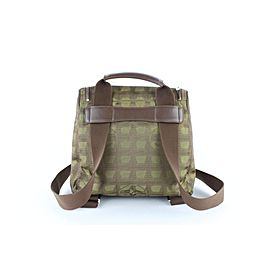 Chanel New Line Khaki Convertible 3way 14cz1113 Brown Canvas Backpack