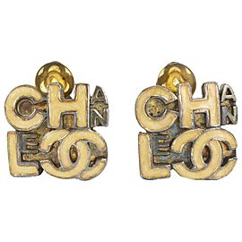 Chanel 00T Beige CC Earrings 8ccs17