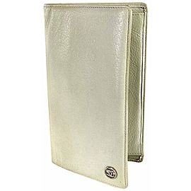 Chanel Beige CC Logo Long Bifold Flap Wallet 857664