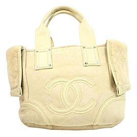 Chanel Convertible Fur Tote 37cca629 Beige Shearling Satchel