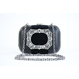 Chanel Metiers D'art Crystal Minaudiere 5ccty71417 Black Clutch