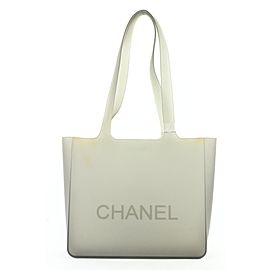 Chanel Charcoal Grey Jelly Tote bag 8CC719