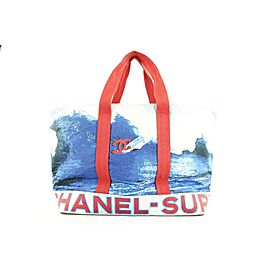 Chanel XL CC Surf Wave Tote Bag 573cks311