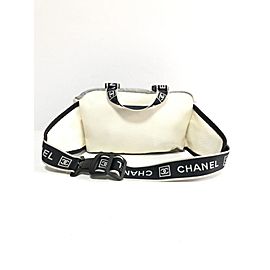 Chanel Grey Sports Line CC Waist Bag Belt Pouch Fanny Pack 240171