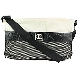 Chanel XL Mesh Sports CC Logo Messenger Bag 1116c42