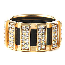 Chaumet 18K Yellow Gold & Diamond Ring Size 48