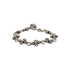 Chrome Hearts Sterling Silver Cross Link Bracelet